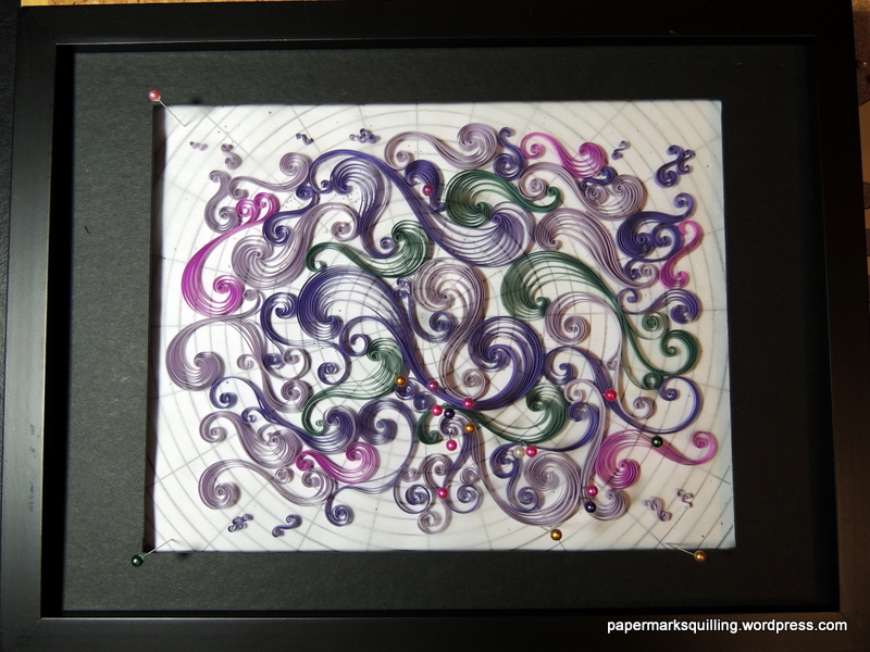 Lively Paper Creations C72 - Purple - Cardstock Solid Color Quilling P